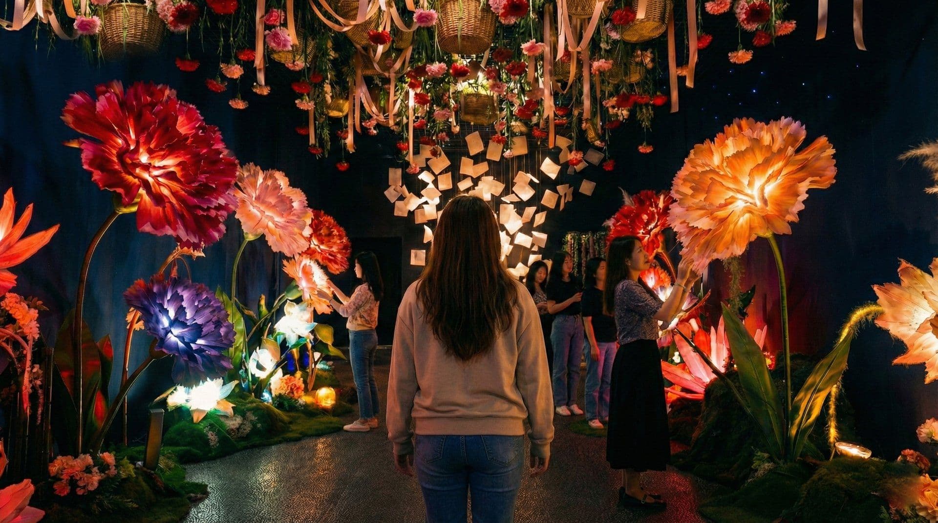 Zone style frame — the butterfly forest