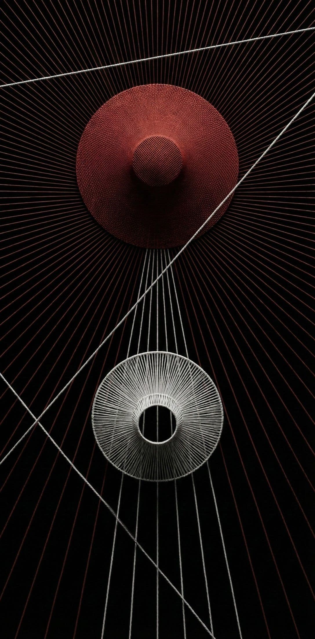 Gat-inspired light sculpture study — AI key visual